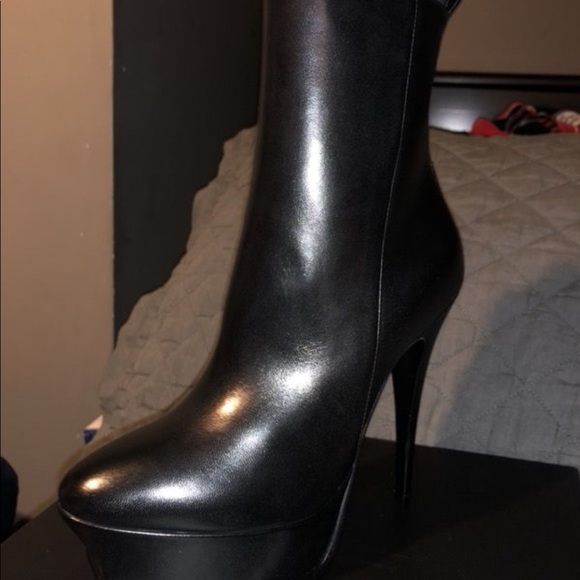 YSL leather heel - Picture 2 of 4